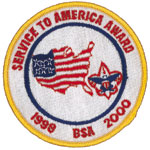 BSA Service to America Patch