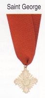 St George Episcopal medal