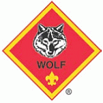 Wolf badge
