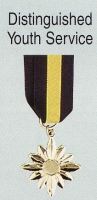 Distinguished Youth Service medal