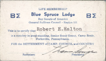 Blue Spruce Membership Card