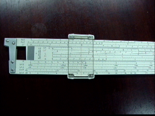 A K&E engineering slide rule