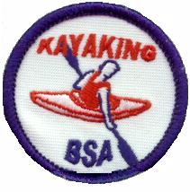Kayaking BSA Patch