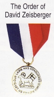 The Order of David Zeisberger medal