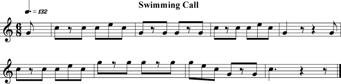 Swimming Call