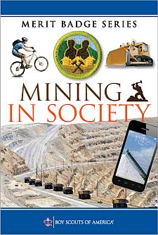 Mining in Society merit badge pamphlet